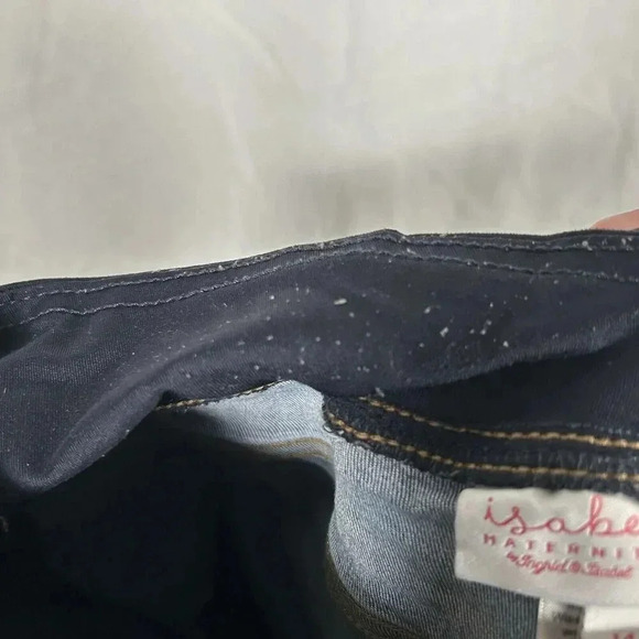 isabel Maternity Jeans Women's 14 Medium Wash Pull On Stretchy - Picture 10 of 10
